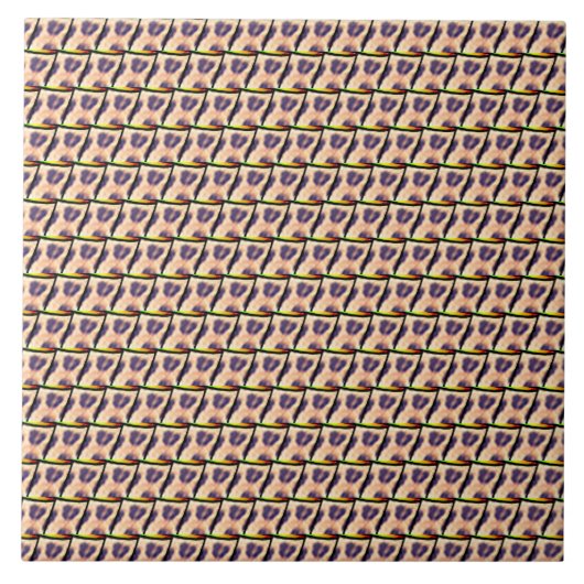 Niedlich Kenyan Leopard Pattern Fliese (Vorderseite)