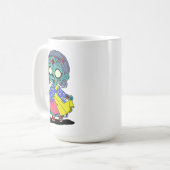 Niedlich Kenyan Zombie Kaffeetasse (Vorderseite Links)