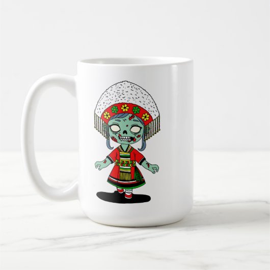 Niedlich Kenyan Zombie Kaffeetasse (Links)
