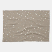 Niedlich Khaki Polka Dot Geschirrtuch (Horizontal)