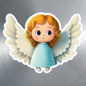Niedlich Kid Girl Angel Adorable Cartoon Graphic Aufkleber