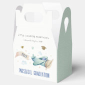 Niedlich Kids Airplane Sky Stars Preschool Abschlu Geschenkschachtel (Geöffnet)