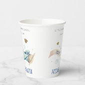 Niedlich Kids Airplane Sky Stars Preschool Abschlu Pappbecher (Links)