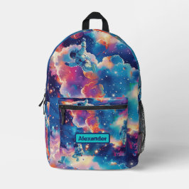 Niedlich Kids Astronaut Custom Bedruckter Rucksack