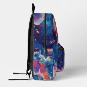 Niedlich Kids Astronaut Custom Bedruckter Rucksack (Links)