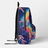 Niedlich Kids Astronaut Custom Bedruckter Rucksack (Links)