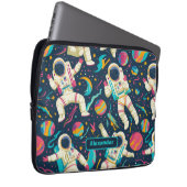 Niedlich Kids Astronaut Custom Laptopschutzhülle (Vorne Rechts)