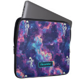 Niedlich Kids Astronaut Custom Laptopschutzhülle (Vorne Rechts)