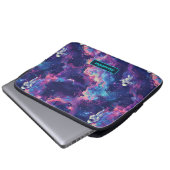 Niedlich Kids Astronaut Custom Laptopschutzhülle (Vorne Knopf)