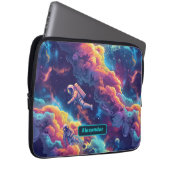 Niedlich Kids Astronaut Custom Laptopschutzhülle (Vorne Rechts)