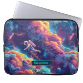 Niedlich Kids Astronaut Custom Laptopschutzhülle (Vorderseite)