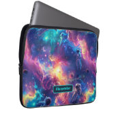 Niedlich Kids Astronaut Custom Laptopschutzhülle (Vorne Rechts)