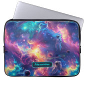 Niedlich Kids Astronaut Custom Laptopschutzhülle (Vorderseite)
