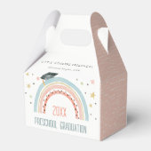 Niedlich Kids Boho Rainbow Stars Preschool Abschlu Geschenkschachtel (Rückseite)