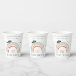 Niedlich Kids Boho Rainbow Stars Preschool Abschlu Pappbecher