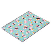 Niedlich Kids Butterfly-Muster Notizblock (Linke Seite)