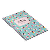 Niedlich Kids Butterfly-Muster Notizblock (Rechte Seite)