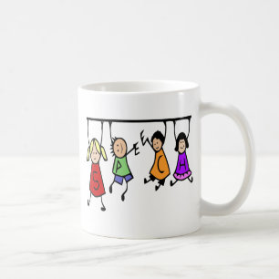 Niedlich Kids Cartoon Spezist Therapist Art Kaffeetasse