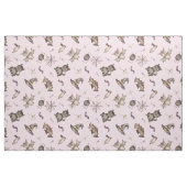 Niedlich Kids Cat Bat Spiole Halloween Muster Stoff (Fat Quarter (45,7 x 55,9 cm))