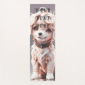 Niedlich Kids Chibi Golden Retriever Puppy Custom Yogamatte (Vorderseite)