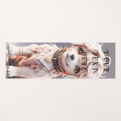 Niedlich Kids Chibi Golden Retriever Puppy Custom Yogamatte (Vorderseite (Horizontal))