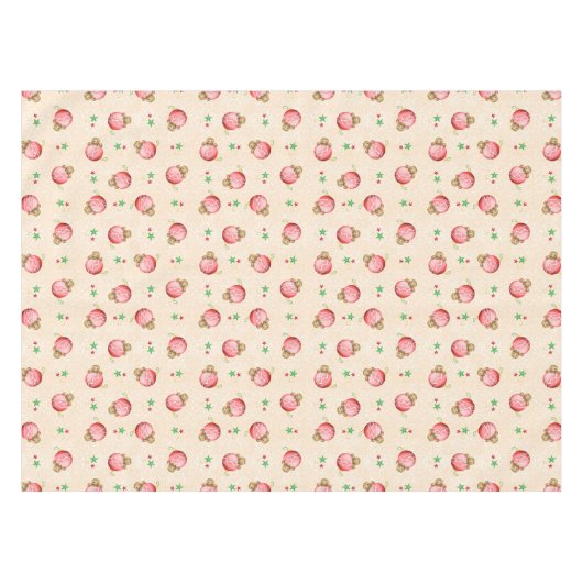 Niedlich Kids Christmas Gingerbread Mann Keks Tischdecke (Vorderseite (Horizontal))