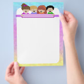 Niedlich Kids Daycare Flyer (Hand)