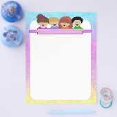 Niedlich Kids Daycare Flyer (Einzeln)