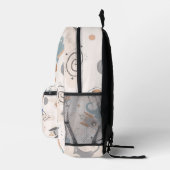 Niedlich Kids Dinosaurier Custom Bedruckter Rucksack (Rechts)