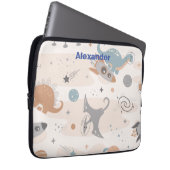 Niedlich Kids Dinosaurier Custom Laptopschutzhülle (Vorne Rechts)