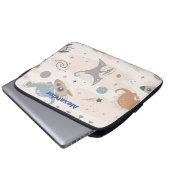 Niedlich Kids Dinosaurier Custom Laptopschutzhülle (Vorne Knopf)