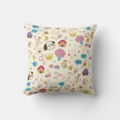 Niedlich Kids Doodle Muster Kissen (Vorderseite)