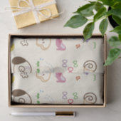 Niedlich Kids Doodle Muster Seidenpapier (Geschenk)