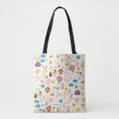 Niedlich Kids Doodle Muster Tasche (Vorderseite)