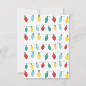 Niedlich Kids Elf Weihnachten Vielen Dank Dankeskarte (Rückseite)