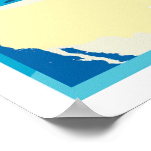 Niedlich Kids Florida Map Poster (Ecke)