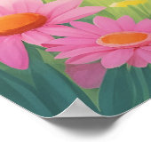 Niedlich Kids Gartenspass & Genuss AI Generativ Poster (Ecke)