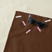 Niedlich Kids Girl Monogram Beach Handtuch (Beispiel)