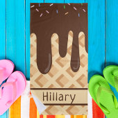 Niedlich Kids Girl Monogram Beach Handtuch