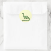Niedlich Kids Green Dinosaurier Sticker (Tasche)