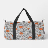 Niedlich Kids Halloween Doodle-Muster Duffle Bag (Vorderseite)