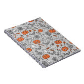 Niedlich Kids Halloween Doodle-Muster Notizblock (Rechte Seite)