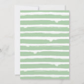 Niedlich Kids Halloween Kostüm Party Aquarell Einladung (Rückseite)