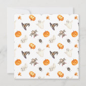 Niedlich Kids Halloween-Party Einladung (Rückseite)