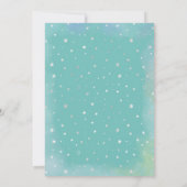 Niedlich Kids Halloween-Party Hexen Katze Spooky Einladung (Rückseite)