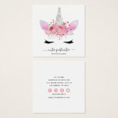 Niedlich Kids Jeweln Unicorn Earring (Vorne & Hinten)