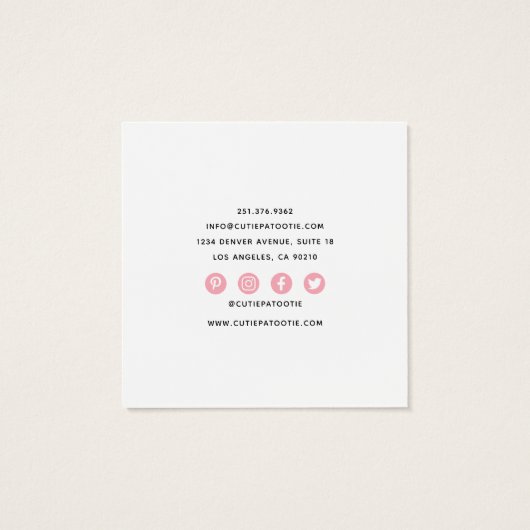 Niedlich Kids Jeweln Unicorn Earring (Rückseite)