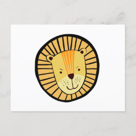 Niedlich Kids Jungle Lion Postkarte