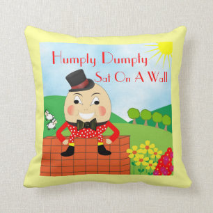 Niedlich Kids Kinderzimmer Rhyme Humpty Dumpty Kissen