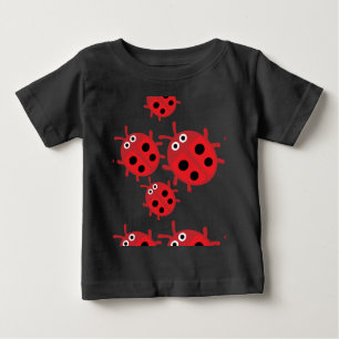 Niedlich Kids Ladybird Family Baby T-shirt